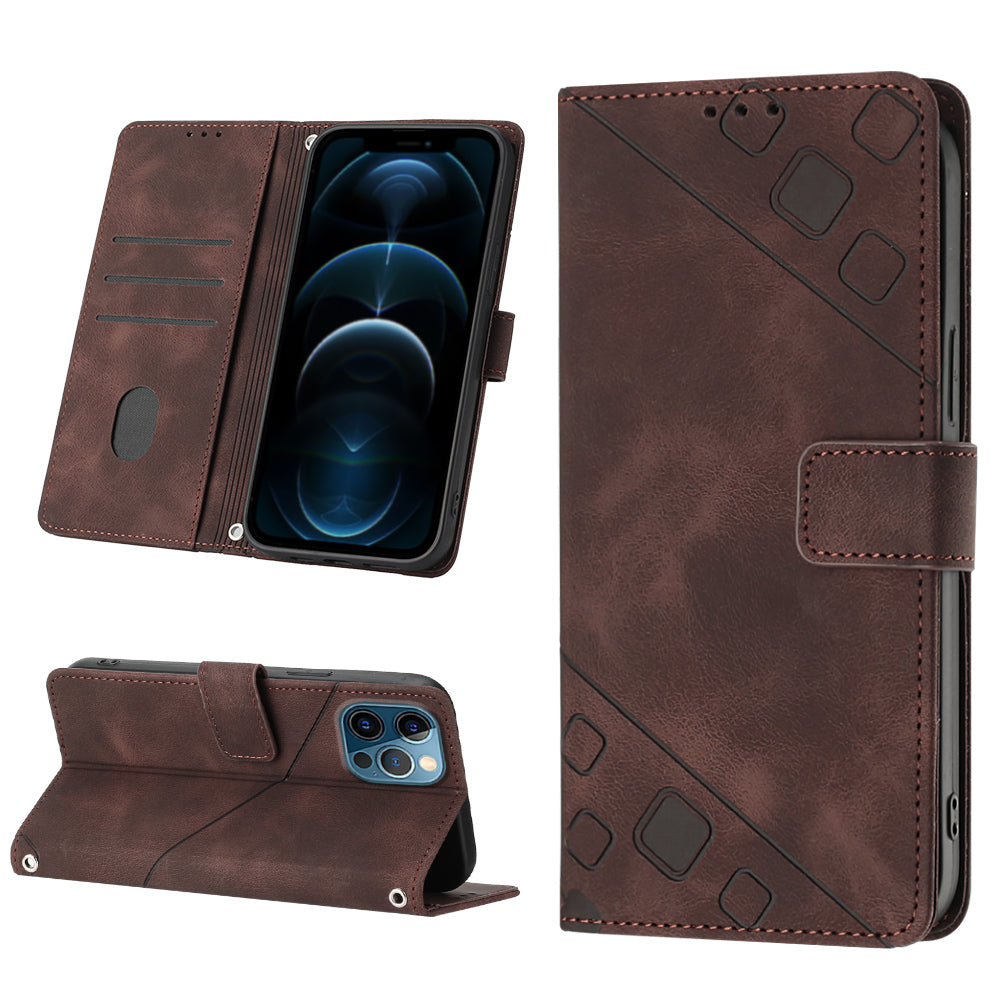 PT005 YB Imprinting Series-6 For iPhone 12 Pro Max 6.7 inch PU Leather Phone Case Flip Folio Stand Wallet Cover PT005 YB Imprinting Series-6 For iPhone 12 Pro Max 6.7 inch PU Leather Phone Case Flip Folio Stand Wallet Cover